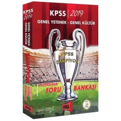 Yargı Yayınları 2019 KPSS Genel Yetenek Genel Kültür ŞAMPİYON Kazandıran Soru Bankası