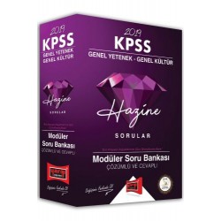 Yargı Yayınları 2019 KPSS Genel Yetenek Genel Kültür Hazine Sorular Çözümlü ve Cevaplı Modüler Soru Bankası