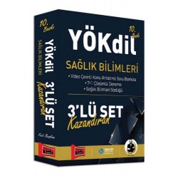 Yargı Yayınları YÖKDİL Sağlık Bilimleri Kazandıran 3’lü Set 10. Baskı