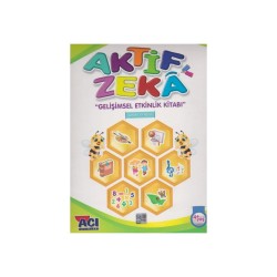 Aktif Zeka- Gelişimsel Etkinlik Kitabı (4+ Yaş)
