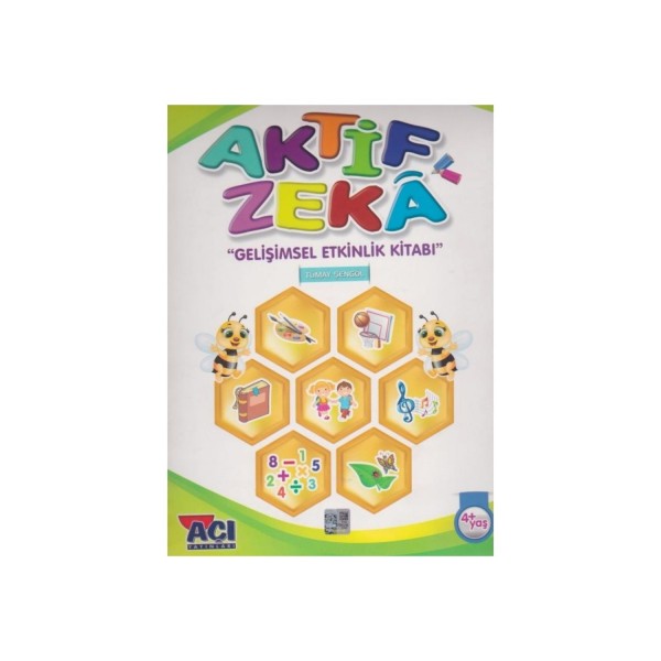 Aktif Zeka- Gelişimsel Etkinlik Kitabı (4+ Yaş)