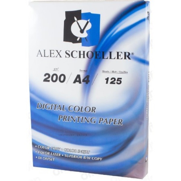 ALEX 827 FOTOKOPİ KAĞIDI A4/200GR 125 Lİ 