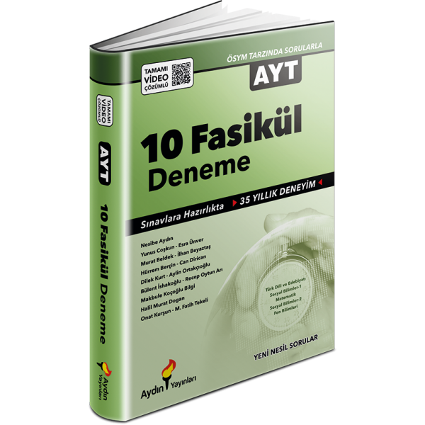 AYT 10 Fasikül Deneme
