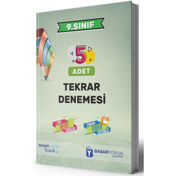 Başarıyorum Yayınları 9. Sınıf 5 li Tekrar Denemesi Başarıyorum Yayınları 9. Sınıf 5 li Tekrar Denemesi