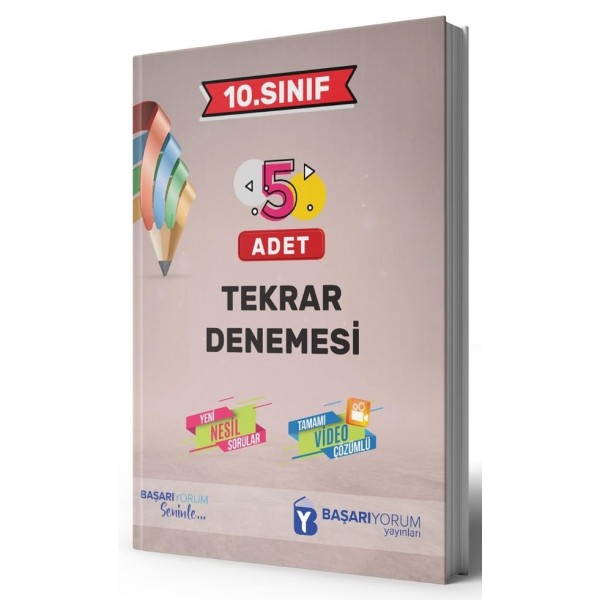 Başarıyorum Yayınları 10. Sınıf 5 li Tekrar Denemesi Başarıyorum Yayınları 10. Sınıf 5 li Tekrar Denemesi