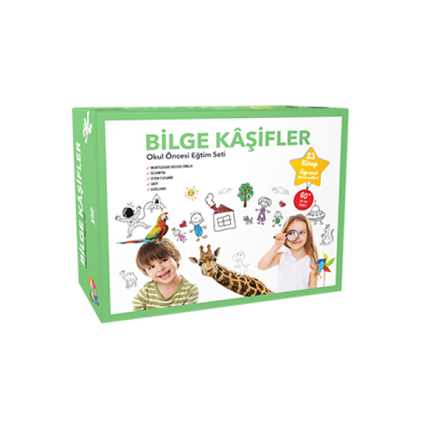 Bilge Kaşifler – Okul Öncesi Eğitim Seti (23 Kitap) Bilge Kaşifler – Okul Öncesi Eğitim Seti (23 Kitap)
