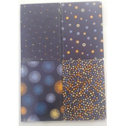 KESKİN 17X24 80YP ÇİZGİLİ.CİLTLİ.BLEU FONCE DEFTER