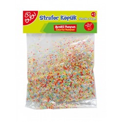 Bu-Bu Strafor Köpük Renkli Ponpon