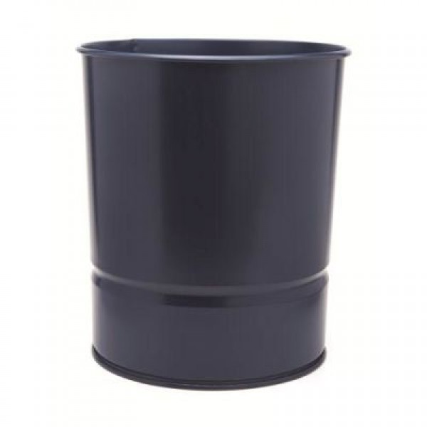 CASSA  METAL ÇÖP KOVASI 10 LT SİYAH
