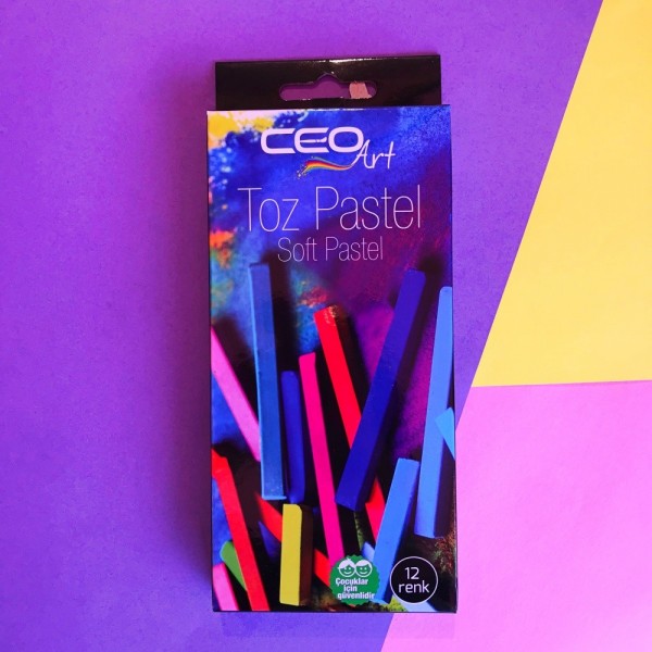 TOZ PASTEL BOYA 12 RENK