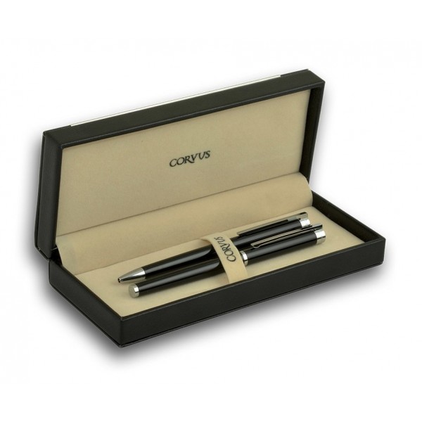 CV 13 Corvus Tasarım Roller-Tükenmez İkili Kalem Seti CV 13 Corvus Tasarım Roller-Tükenmez İkili Kalem Seti