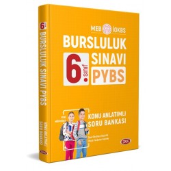 Data 6. Sınıf Bursluluk Sınavı Konu Anlatımlı Soru Bankası PYBS - İOKBS