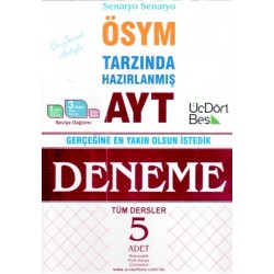 AYT Tüm Dersler 5 Deneme Sınavı Video Çözümlü