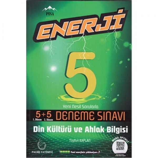Palme Yayıncılık 5. Sınıf Din Kültürü Ahlak Bilgisi 5 Deneme Sınavı