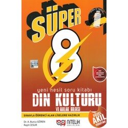 8.Sınıf Yeni Nesil Din Kültürü ve Ahlak Bilgisi Soru Kitabı Nitelik Yayınları