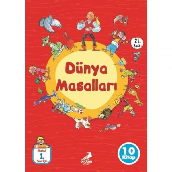 1. Sınıflar İçin Dünya Masalları (10 Kitap) 1. Sınıflar İçin Dünya Masalları (10 Kitap)
