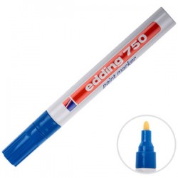 Edding Markör Boya 2-4 MM Mavi Yuvarlak Uçlu 750