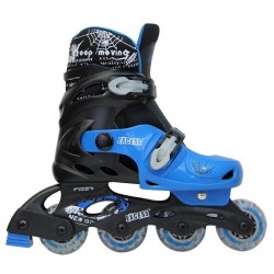 Excess PW120 Paten Siyah-Mavi Unisex Inline 31-36 Numara