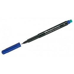 Faber-Castell Asetat Kalemi Permanent S Seri Mavi 