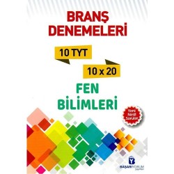 Başarıyorum Yayınları TYT Fen Bi̇li̇mleri̇ Denemeleri̇