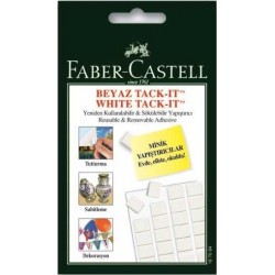 Faber-Castell Hamur Yapıştırıcı Tack-It 50 GR Beyaz