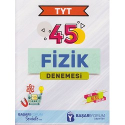 Başarıyorum Yayınları TYT Fizik 45 DenemeBaşarıyorum Yayınları