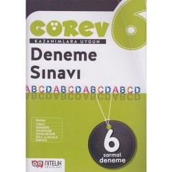 Nitelik Yayınları 6.Sınıf Görev 6'li Deneme Sınavı