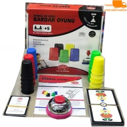 Renkli ve Hızlı Bardak Oyunu
