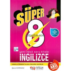 8.Sınıf Süper İngilizce Soru Kitabı Nitelik Yayınları