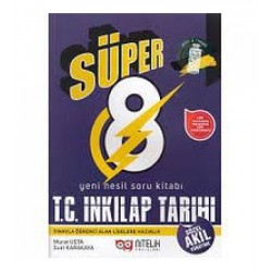 8. Sınıf Süper T.C. İnkılap Tarihi ve Atatürkçülük Soru Kitabı Nitelik Yayınları