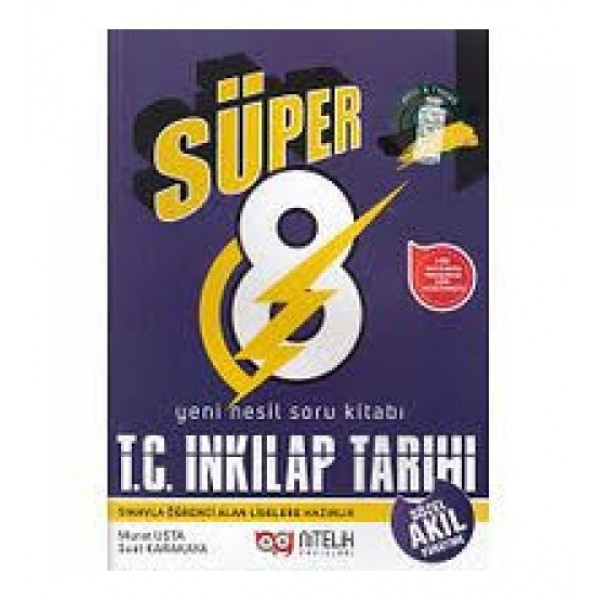 8. Sınıf Süper T.C. İnkılap Tarihi ve Atatürkçülük Soru Kitabı Nitelik Yayınları