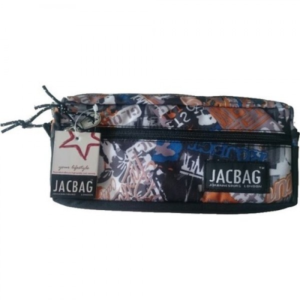 Jacbag Jac-35 Duo Zip Çift Fermuar Kalem Çantası 
