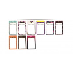 K.Color 12,5*21cm Ahşap Sekreter Notluğu-Kağıtlı