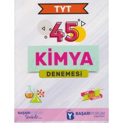 TYT Biyoloji 45 Denemesi Başarıyorum Yayınları