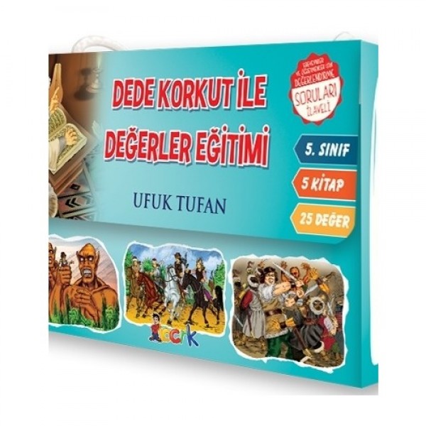 Dede Korkut İle Değerler Eğitimi Seti - 5 Kitap