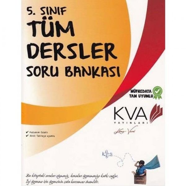 Koray Varol Akademi KVA 5. Sınıf Tüm Dersler Soru Bankası