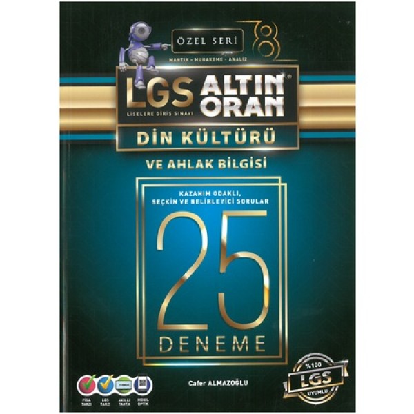 Lgs Altın Oran Din Kültürü ve Ahlak Bilgisi Deneme Özel Seri Borealis Yayıncılık