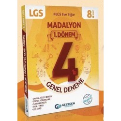 Gezegen Yayıncılık 8.Sınıf 1.Dönem Madalyon 4 Genel Deneme