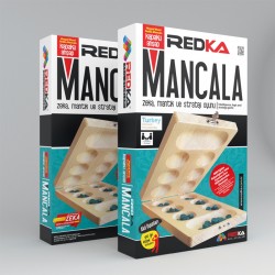KAPAKLI AHŞAP MANCALA