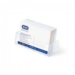 MAS  KARTVİZİTLİK KÖŞELİ ŞEFFAF