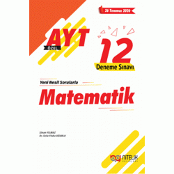YKS-AYT Özel Matematik 12 Deneme Sınavı