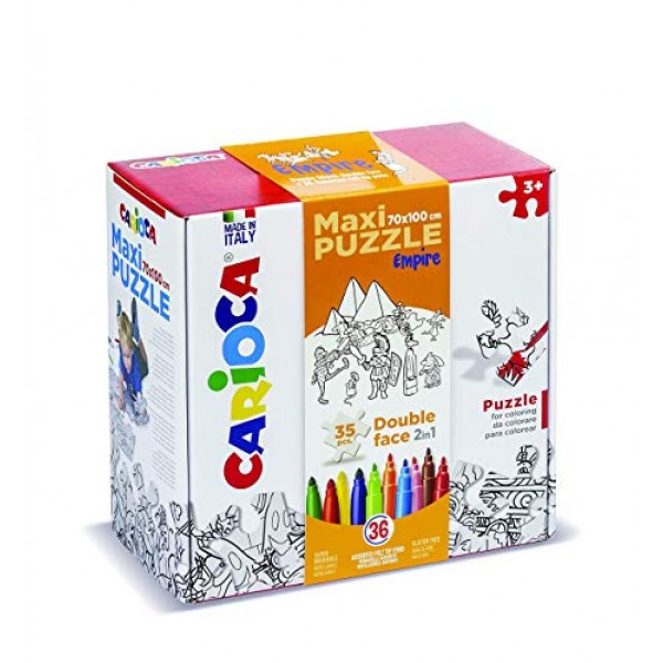 Carioca Maxi Puzzle Boyama Seti Korsanlar 42027