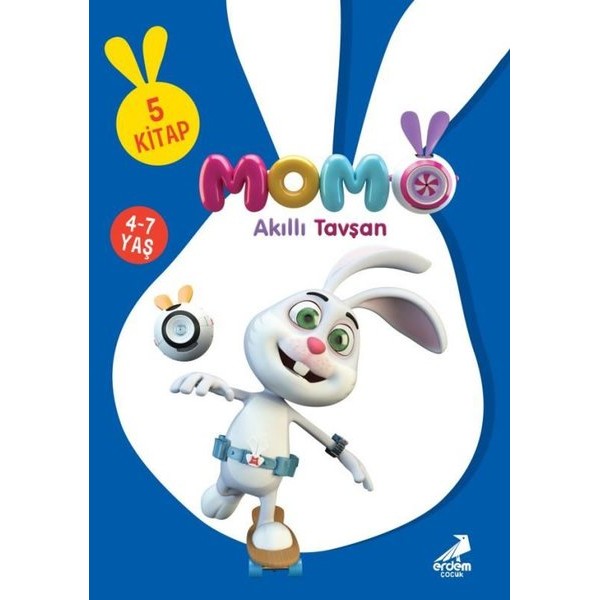 Momo Akıllı Tavşan Dizisi - 5 Kitap Set