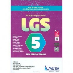 LGS 5 Tam Deneme Sınavı Muba Yayınları