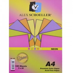 ALEX N-837 A4 FOTOKOPİ KAĞIDI 100 LÜ FOSFORLU KRŞ.