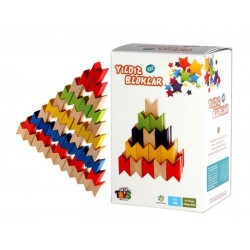 Neva Toys Yıldız Bloklar - 55 Parça  NET FİYAT