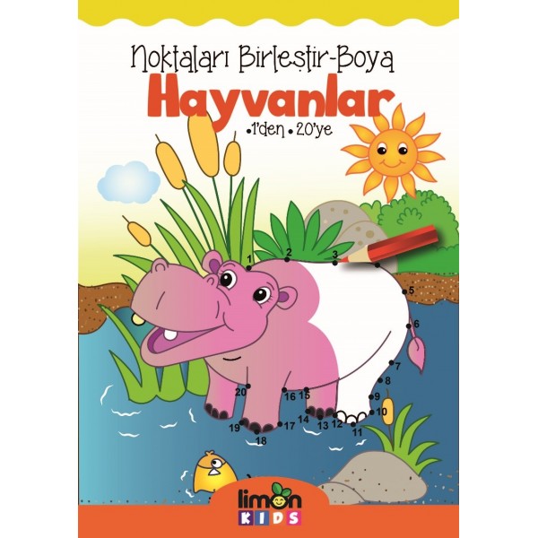 Noktaları Birleştir Boya Hayvanlar