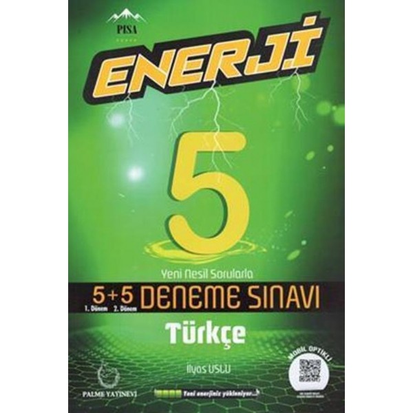 Palme Yayınları 5. Sınıf Türkçe 5 + 5 Deneme Sınavı