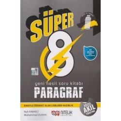 8. Sınıf Süper Yeni Nesil Paragraf Soru Kitabı