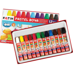 Fatih Pastel Boya Karton Kutu 12 Renk 34012